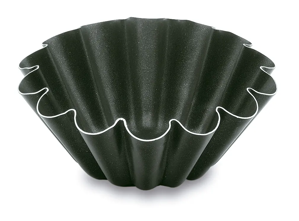 Flanero Rizado Aluminio Antiadherente 18 Cm.