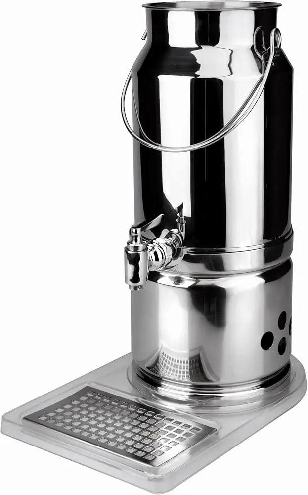 Dispensador leche de acero inoxidable 5,5 l
