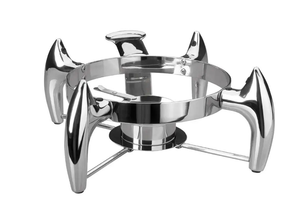 Soporte chafing dish Luxe redondo 41x32 cm