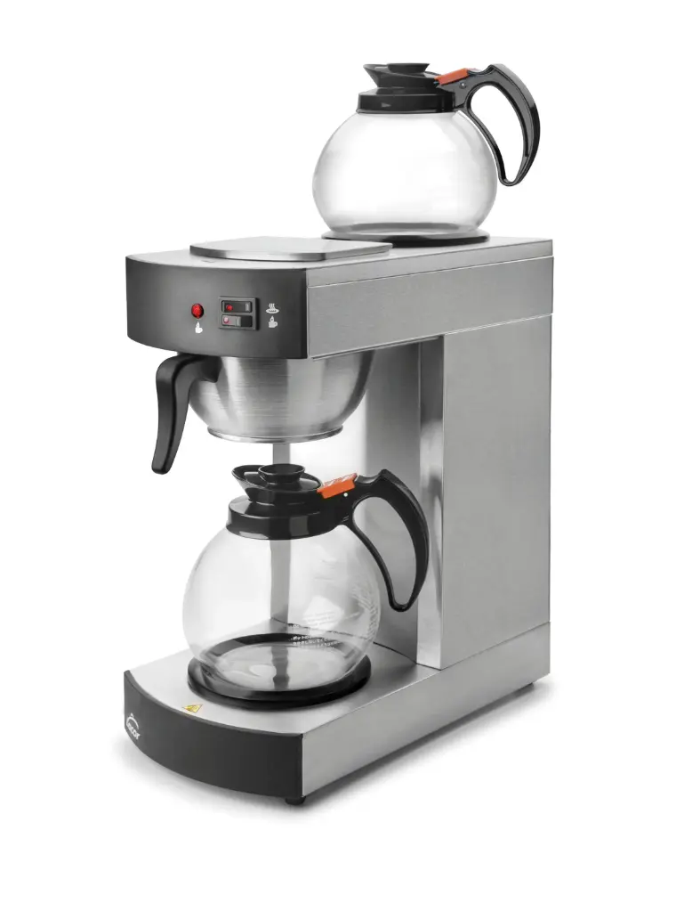 Cafetera eléctrica filtro Rapido 2 jarras 2100 W