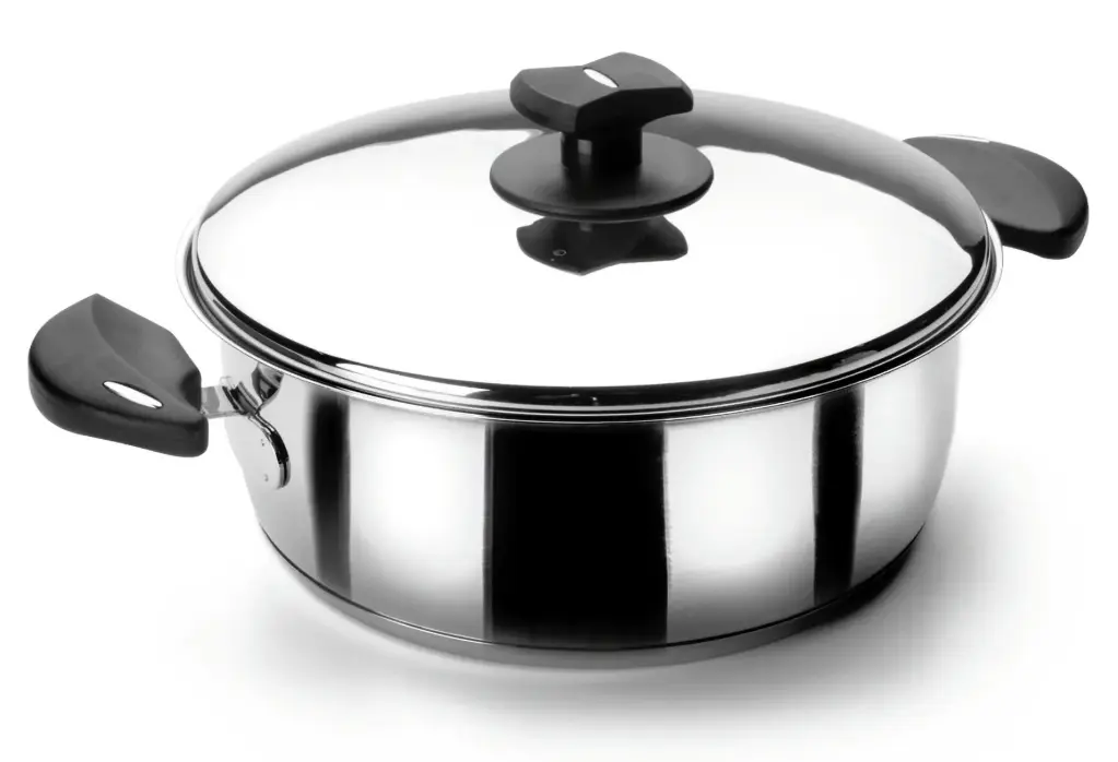 Cacerola Nova Ladycor de acero inoxidable 26 cm