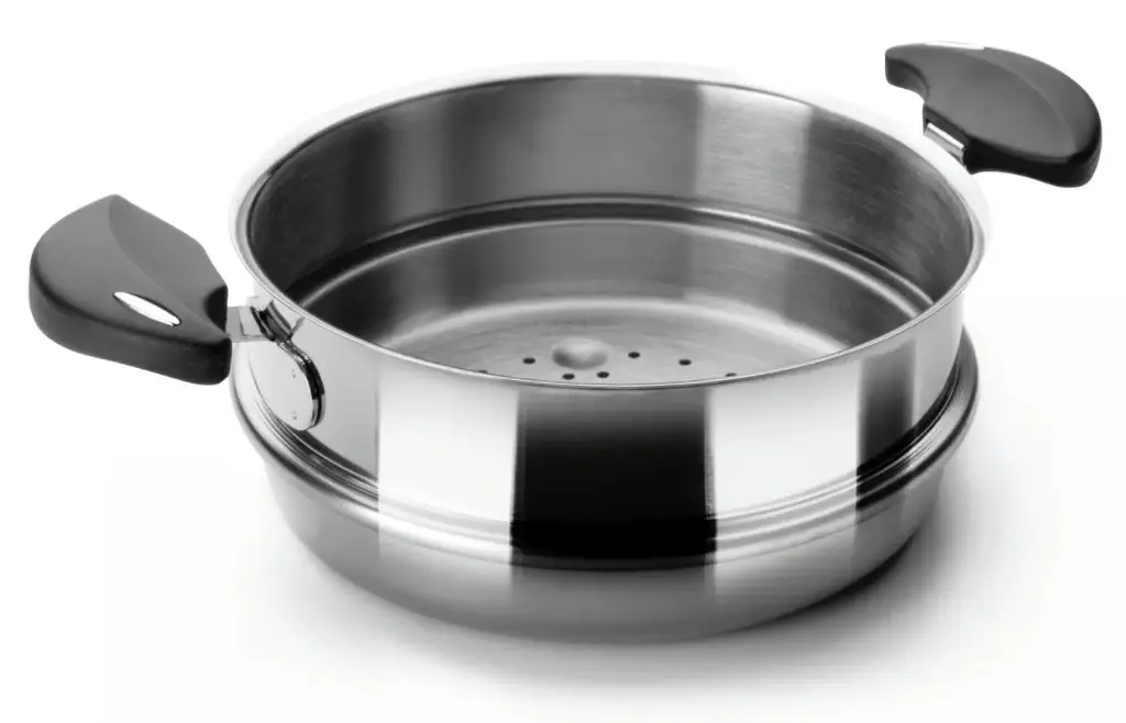 Cacerola Vapor Nova Ladycor Inox. 24 Cm.  