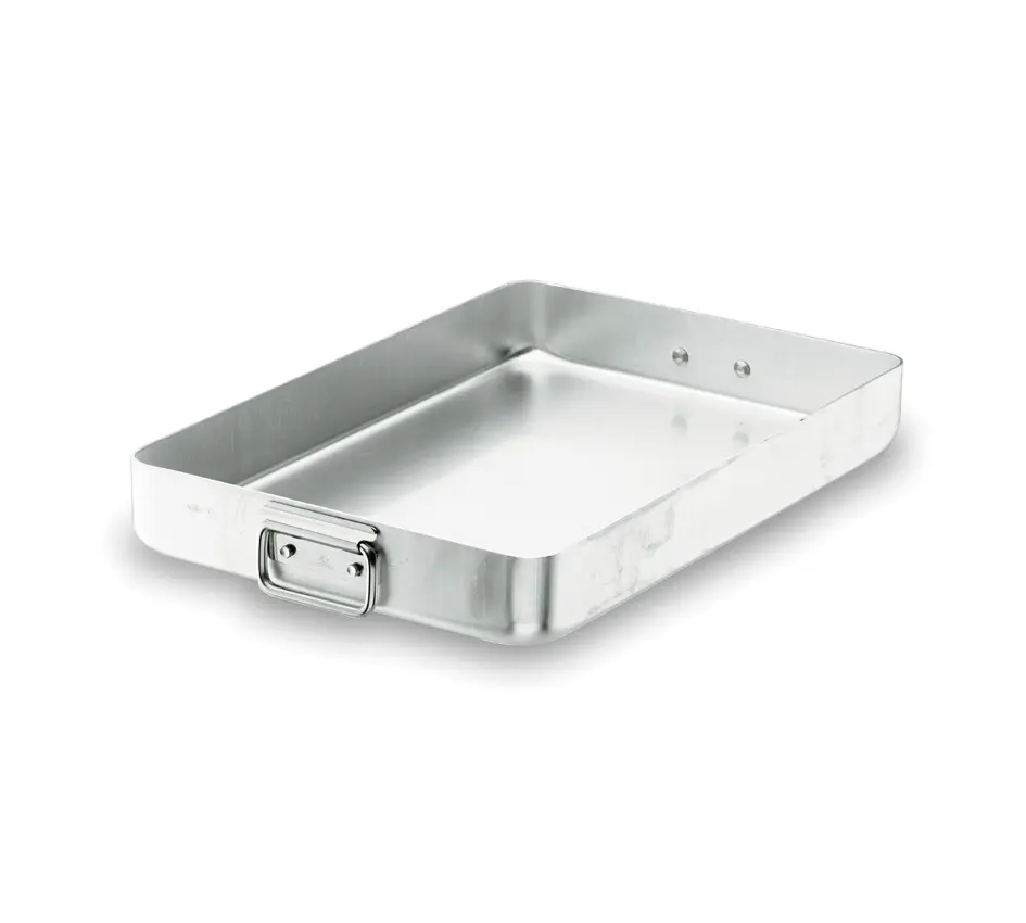 Rustidera Chef Aluminio Asas Moviles 40 Cm.          