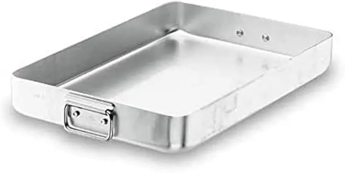 Rustidera chef aluminio asas Moviles 50 cm