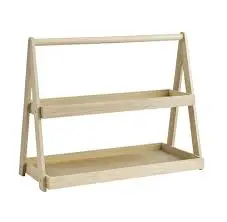 [14011] Expositor Buffet Madera Valo 2 Alturas 55X26,5X44,5 Cm.