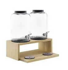 [14016] Dispensador Bebidas Madera Valo 7 L. Doble