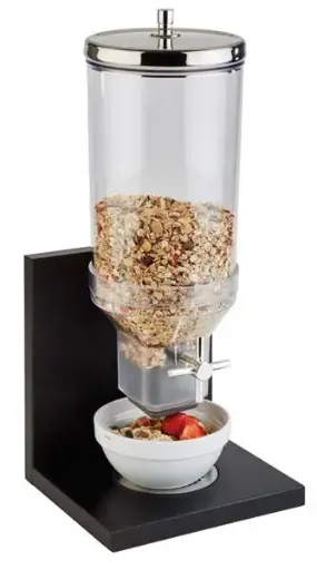 [14987] Dispensador cereales Bridge negro 4,5 l