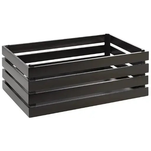 [11724] Caja Madera Superbox Negra 35X29X20 Cm.