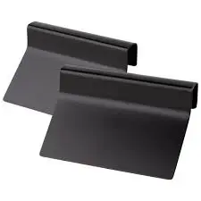 [11719] Cartel Buffet Negro 8X5,5 Cm. 2 Unidades
