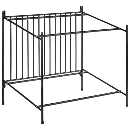 [30331] Soporte buffet metálico negro 49x38,5x48 cm