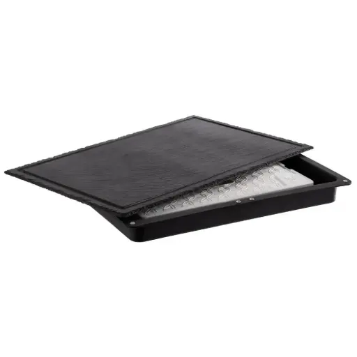 [11645] Expositor buffet refrigerado negro 58x38x6,5 cm