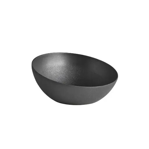 [30016] ZZ26 Ensaladera Aluminio Frostfire Negra 26,5X7 / 12 Cm.