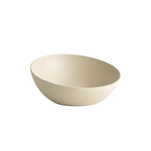 [30017] Ensaladera Aluminio Frostfire Blanca 26,5X7 / 12 Cm.