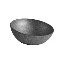 [30010] Ensaladera Aluminio Frostfire Jaspeada 32,5X8 / 14 Cm.