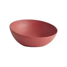 [30014] ZZ26 Ensaladera Aluminio Frostfire Roja 32,5X8 / 14 Cm.