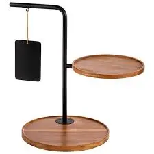 [30334] Expositor Buffet 2 Alturas Iron 47X30X44 Cm.
