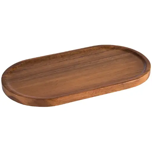 [30338] Tabla Madera Acacia Oval 28,5X15,5 Cm.