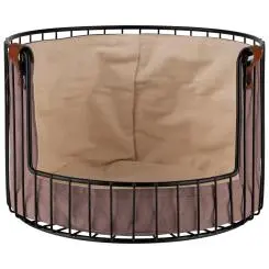 [30209] Panera Buffet Negra Apilable Funda Extraible 27,5X18,5 Cm.