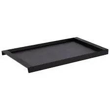 [85225] Base Para Tabla Pan Melamina Negra 67X38X4 Cm.