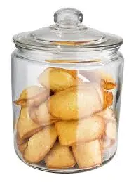[82252] Tarro Classic Cristal Con Tapa 18X26 Cm.