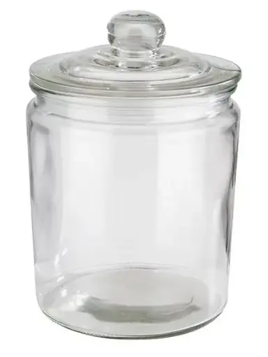 [82253] Tarro Classic Cristal Con Tapa 20X30 Cm.