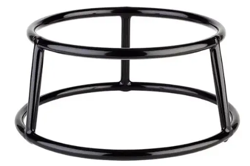[33270] Pedestal buffet Multi Round metálico negro 15,5/18x10 cm