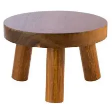 [33255] Pedestal Buffet Madera 15X10 Cm.