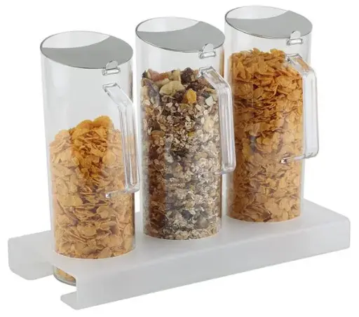 [11973] Dispensador Cereales Buffet Triple Jarra 1,5 Lt.