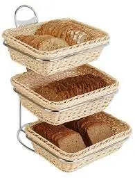[11527] Expositor Buffet Triple Gn. 1/2 Rattan