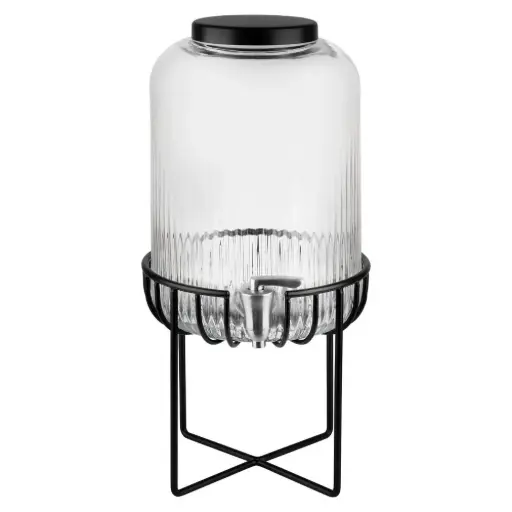 [10451] Dispensador bebidas con grifo y soporte Urban 7 l