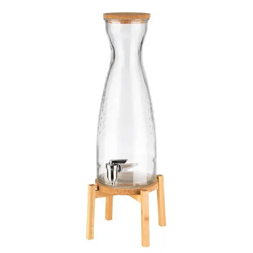 [10430] Dispensador bebidas buffet Fresh wood 23x23x56,5 cm 4,5 l