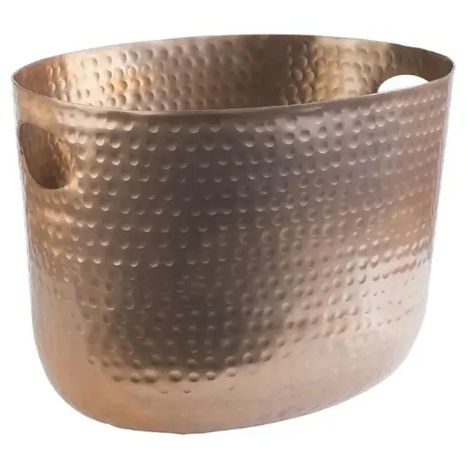 [36111] Champanera Oval Cobre 30X23,5X23 Cm. 7 L.