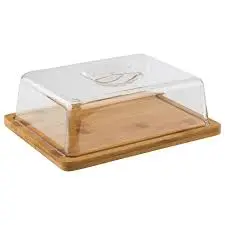 [820] Expositor Madera Con Tapa Pc.  24X18.5X8 Cm. C/Tapa Pc. 8 Cm.
