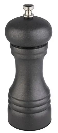 [40555] Molinillo pimienta de acero inoxidable Gunmetal 15,5x6 cm