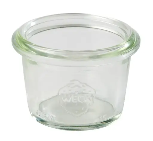 [82359] Tarro Weck sin tapa 5x3,5 cm 3,5 cl pack 12 unidades