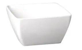 [79008] Ensaladera Melamina Friendly Blanca 25X25X12 Cm.