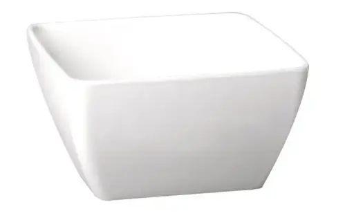 [83409] Ensaladera Pure Melamina Blanca 19X19 Cm.