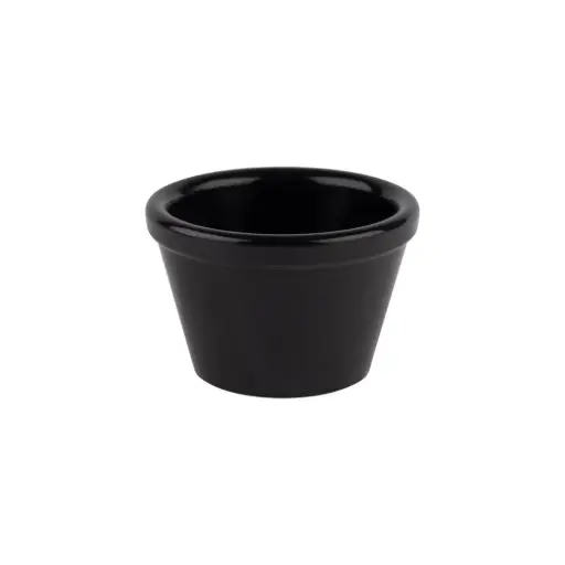 [79015] Ramequin melamina Friendly negro 6 cm