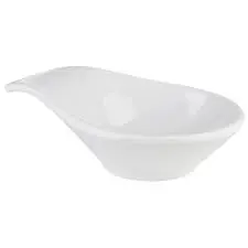 [79039] Bol Degustacion Melamina Friendly Blanco 11,5X7,5X3 Cm.