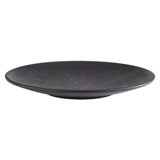 [85064] Plato Nero melamina negro 26 cm