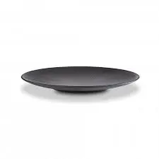 [85065] Plato Nero Melamina Negro 33 Cm.