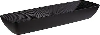 [85279] Fuente Nero Melamina Negra 2/4 75
