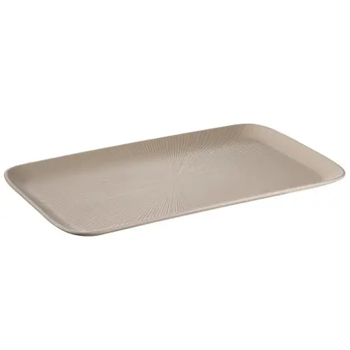 [85400] Fuente Nero melamina beige GN 1/2 53x32,5 cm
