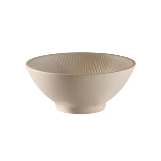 [85412] Bol Nero Melamina Beige 19X8 Cm.