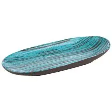 [85201] Fuente Cancun Melamina Oval 28X13,5X4 Cm.