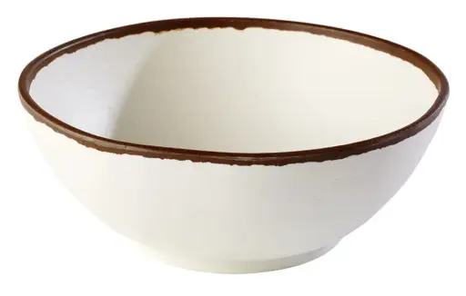 [84577] Ensaladera Crocker Melamina Beige 21 Cm.
