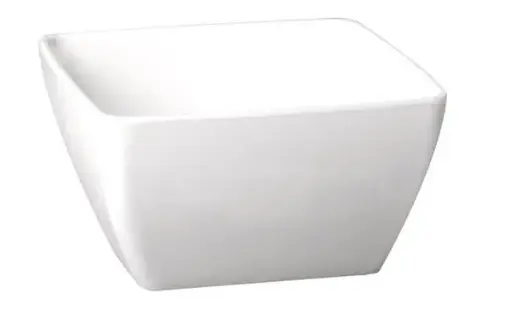 [83410] Bol Pure Melamina Blanco 12,5X12,5 Cm.