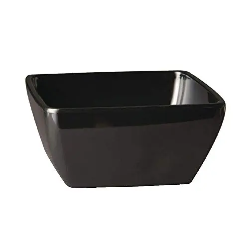 [83466] Bol Pure Melamina Negro 9X9 Cm.