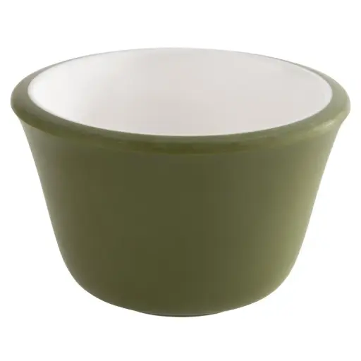 [85241] Ramequin melamina verde 6x4 cm / 4 cl 6 unidades