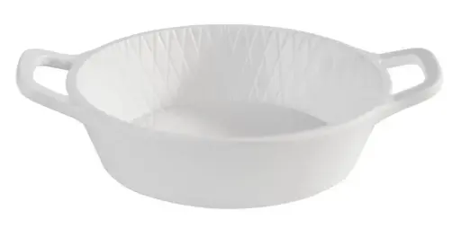 [84775] Bol degustación mini melamina blanco con asas 8,5x2,5 cm